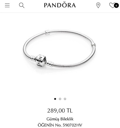 Pandora Bileklik 17 Cm Pandora Bileklik %42 İndirimli - Gardrops