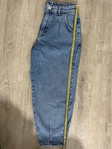 m Beden mavi Renk Balon Paça Kot Pantolon