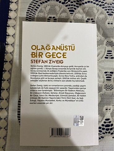  Olağanüstü Bir Gece Stefan Zweig