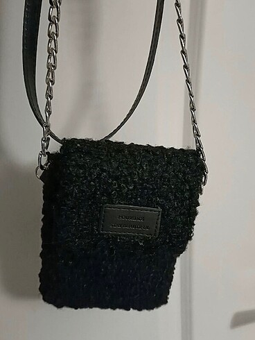 Stradivarius peluş çanta