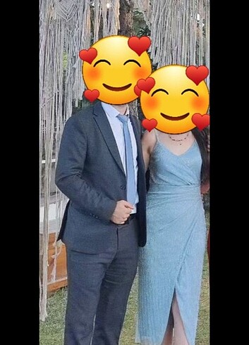 Şık abiye elbise 