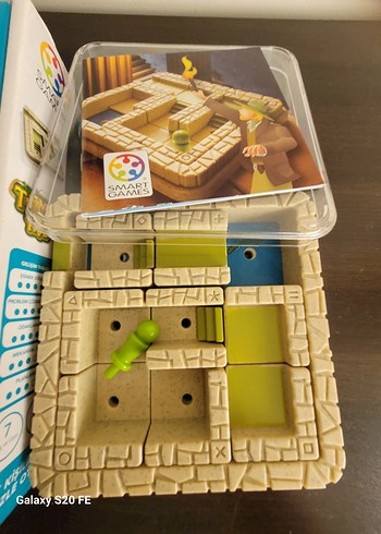  Beden Renk Tek Kişilik Temple Trap Puzzle Oyunu