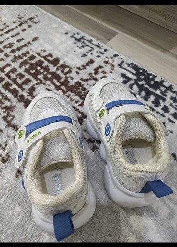 22 Beden beyaz Renk Bebek vicco spor ayakkabı 
