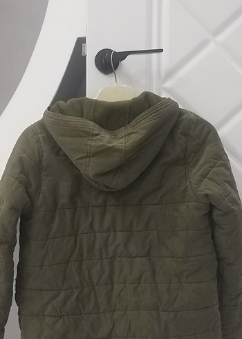 Erkek Çocuk Düğmeli Kışlık Mont - Görsel 5