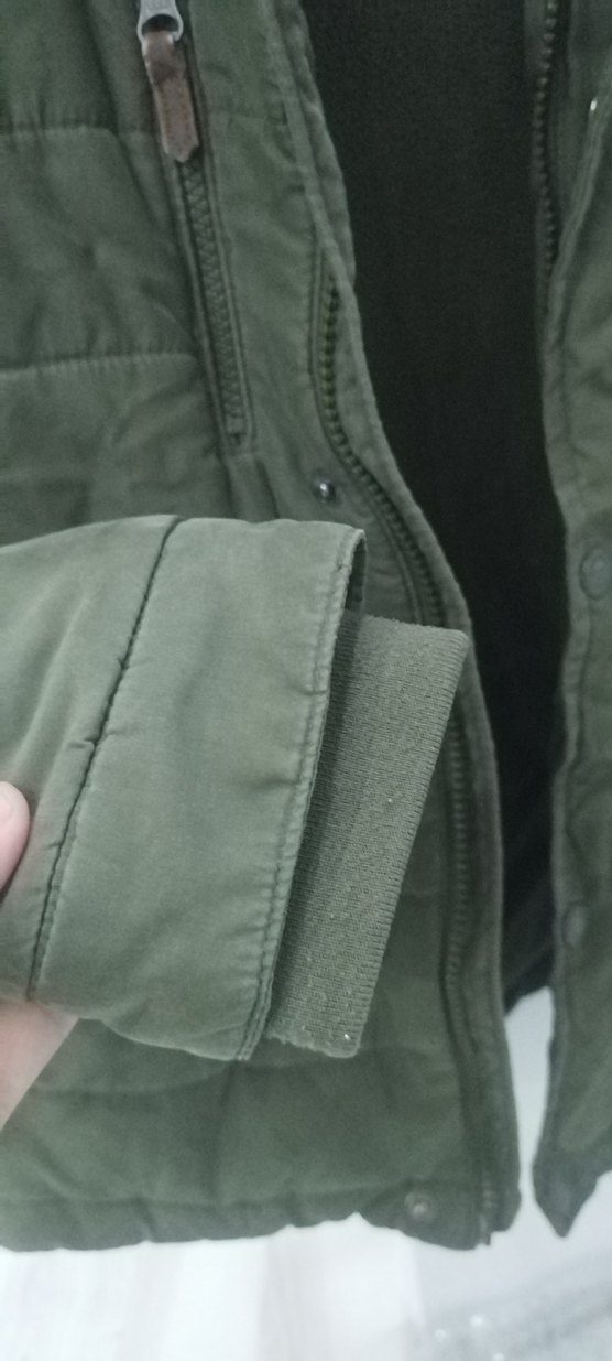 Erkek Çocuk Düğmeli Kışlık Mont - Görsel 3