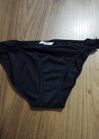 siyah koton bikini altı 38 beden