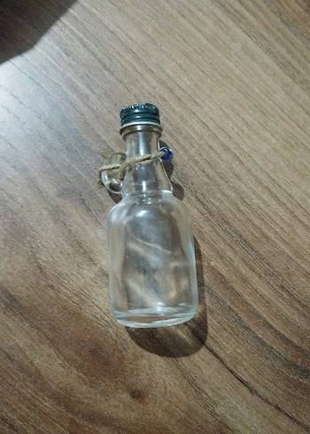 kadın parfüm esans şişesi kulplu metal kapaklı - Görsel 2