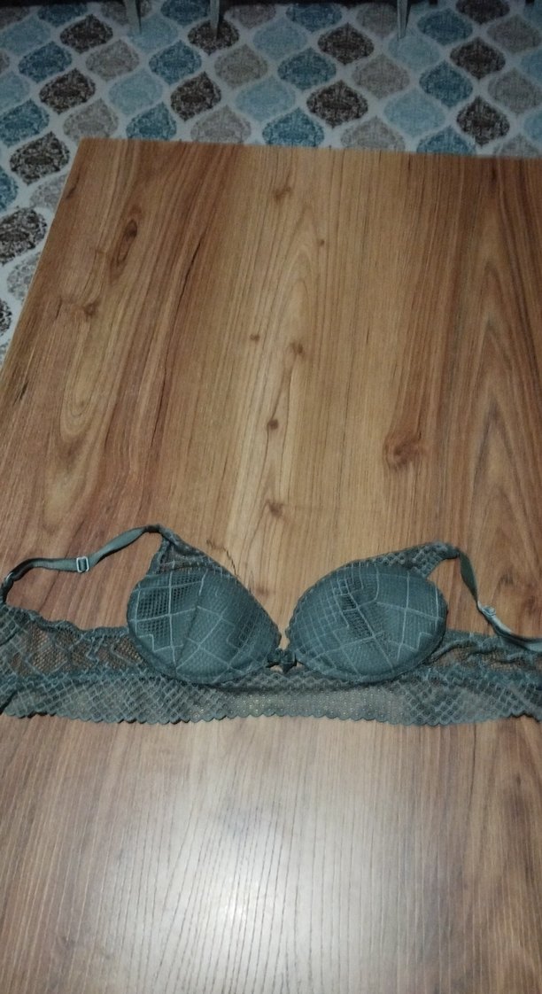 Bohem Tarz yeşil Dantelli Sütyen - Görsel 2