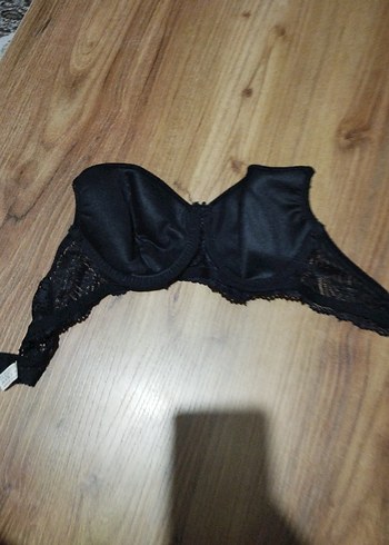 Siyah Gotik Dantelli Sütyen - Görsel 3
