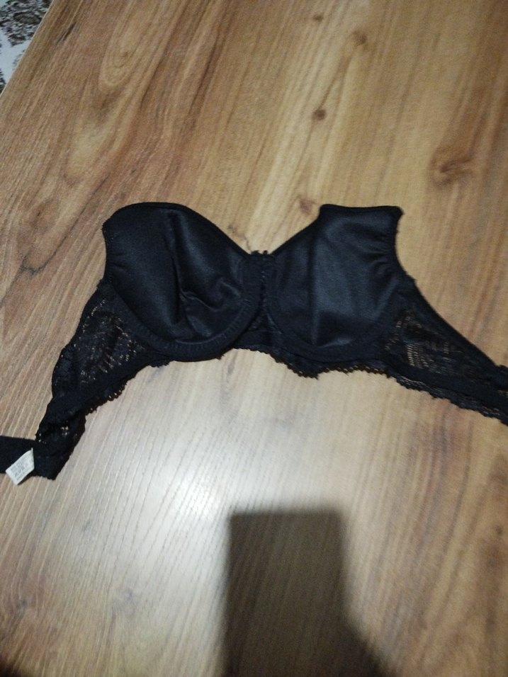 Siyah Gotik Dantelli Sütyen - Görsel 3