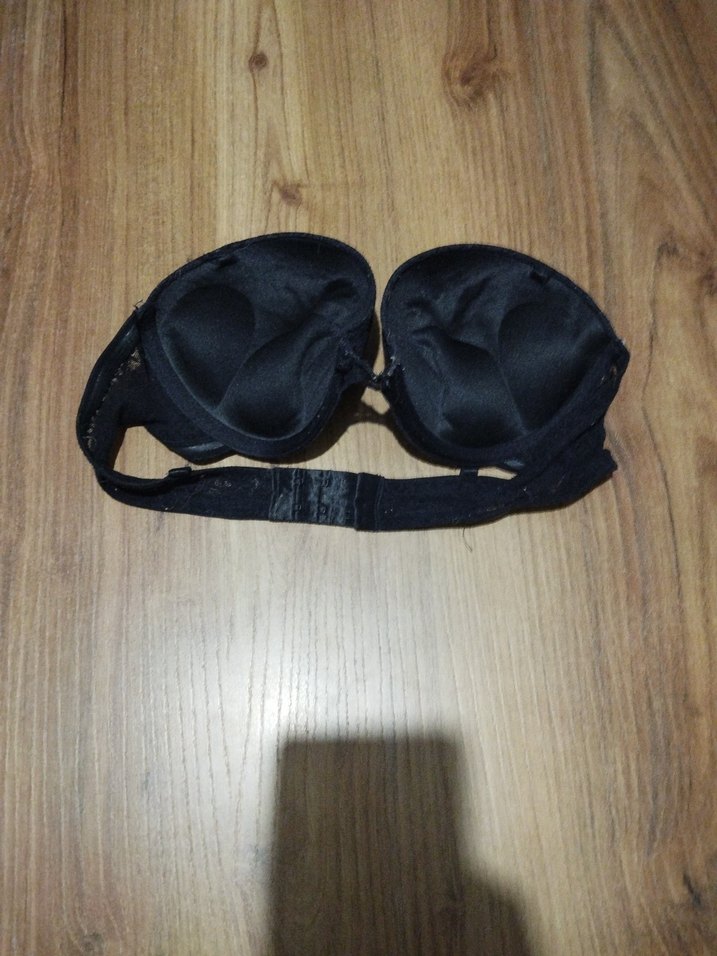 Siyah Minimalist Midi Sütyen - Görsel 2