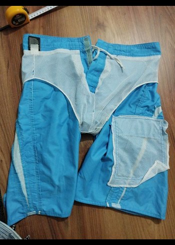 Mavi Baskılı Erkek Mini Mayo Şort - Görsel 9