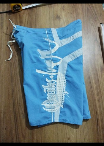 Mavi Baskılı Erkek Mini Mayo Şort - Görsel 7