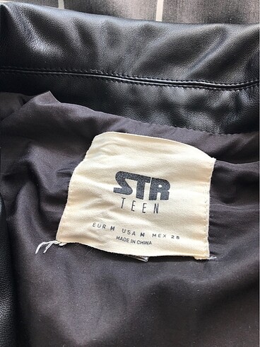 m Beden Stradivarius deri ceket