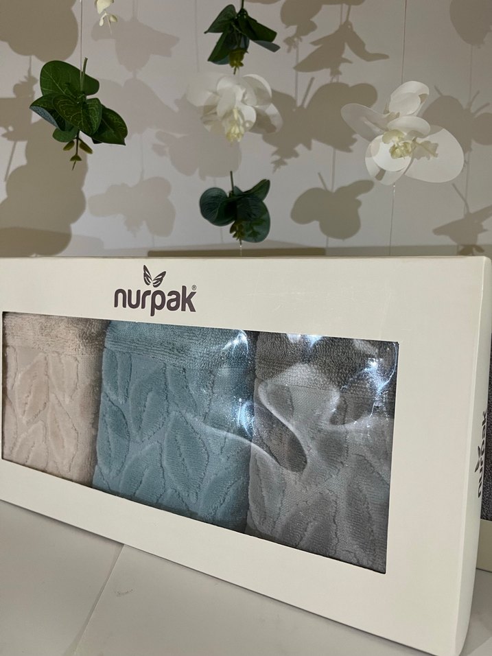 Nurpak Desenli Mutfak Havlusu Seti - Görsel 2