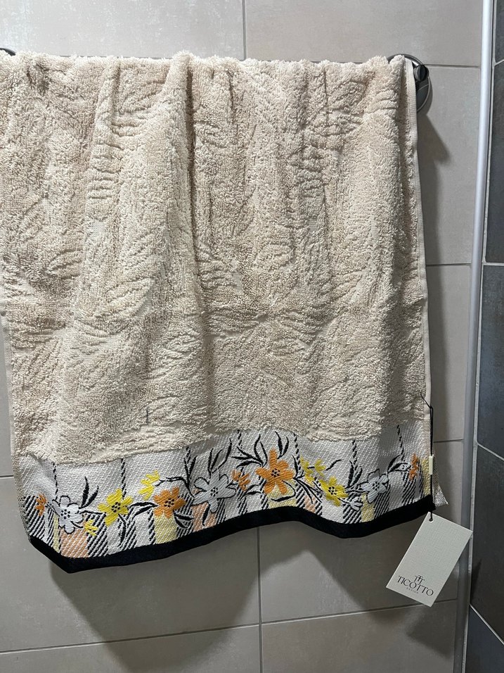 Gri Nakışlı Havlu Seti - Görsel 4
