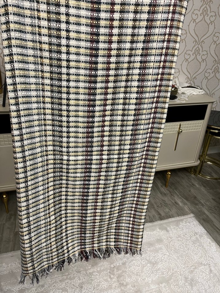 Bej Çizgili sofra Bezi - Görsel 4