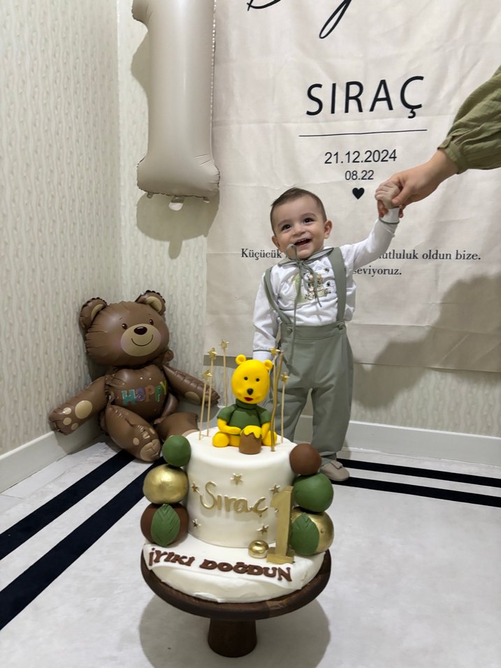 Nakışlı Yeşil Erkek Bebek Takım - Görsel 2