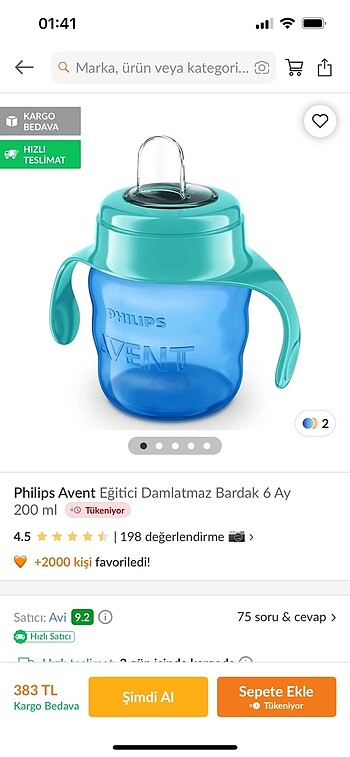 Beden Philips avent