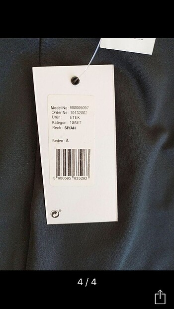 s Beden siyah Renk Yırtmaçlı Etek