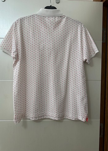 U.S Polo Assn. Erkek Beyaz Polo Yaka Tişört