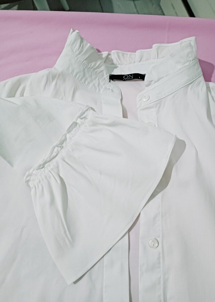 Poplin gömlek  - Görsel 4