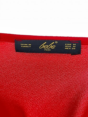 m Beden kırmızı Renk BeBe Bluz %70 İndirimli.