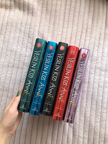 Yeşilin Kızı Anne 5 Kitap