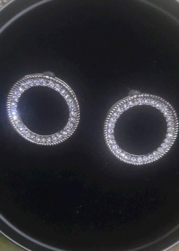 taşlı bijuteri küpe - Görsel 2