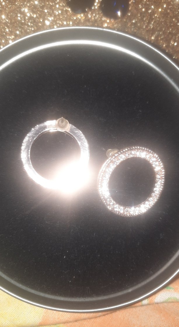 taşlı bijuteri küpe - Görsel 3