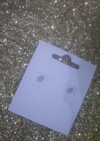 Mini Altın Küpe yeni etiketli - Görsel 2