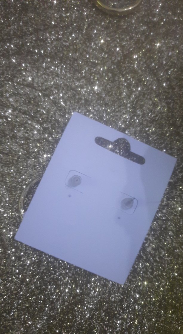 Mini Altın Küpe yeni etiketli - Görsel 2