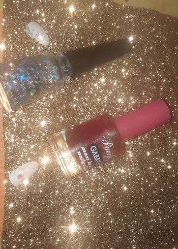 simli Renkli Işıltılı ojeler - Görsel 3