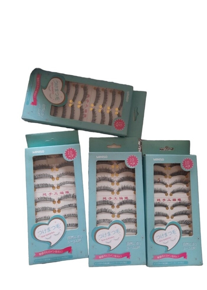 Gece takma kirpik 10 lu yeni etiketli miniso - Görsel 2