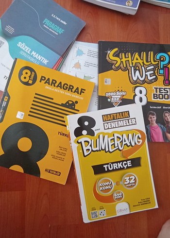 Çeşitli Sınav Hazırlık Kitapları Seti