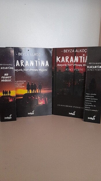 Kitap/karantina/aşk romanı/roman/romantik/okuma kitabı