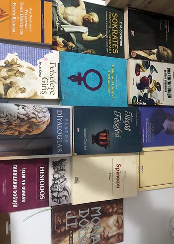 Felsefe Kitapları Seti - Spinoza, Sokrates, Hesiodos