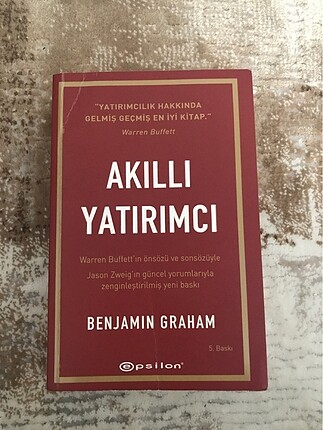 Akıllı Yatırımcı kitabı