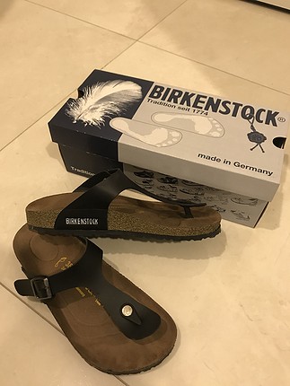 Birkenstock siyah terlik