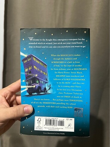 Beden Harry Potter: Azkaban Tutsağı İngilizce orijinal