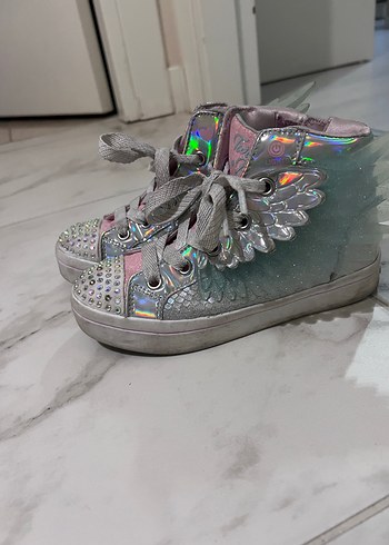 Skechers Twinkle Toes Parlak Kanatlı Spor Ayakkabı - Görsel 2