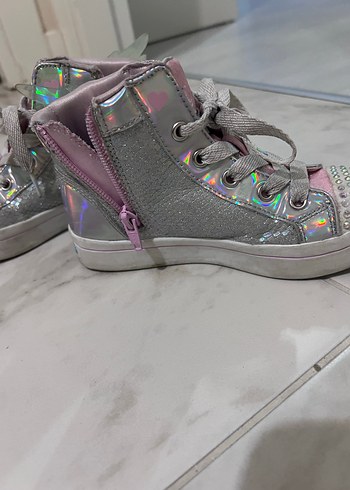 Skechers Twinkle Toes Parlak Kanatlı Spor Ayakkabı - Görsel 3