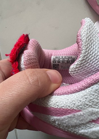 Adidas Kız Çocuk Pembe Cırt Cırtlı Spor Ayakkabı - Görsel 6