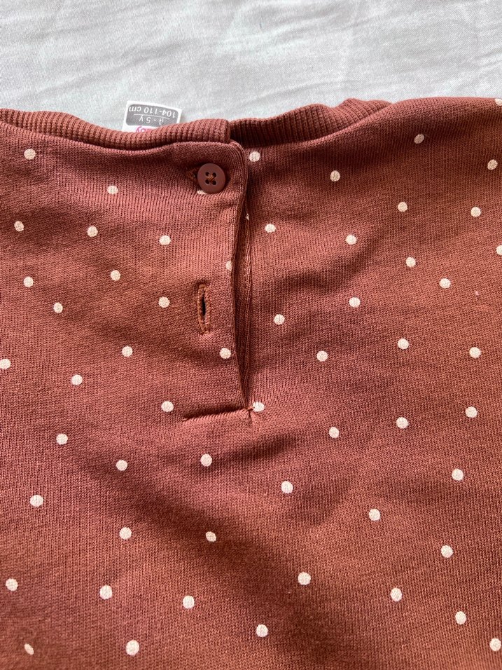 3 ade Kız Çocuk Pamuklu Uzun Kollu Sweatshirt - Görsel 4