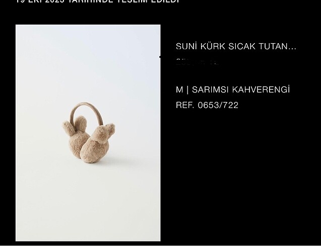 5-8 Yaş, 22 cm Beden Zara kulaklık