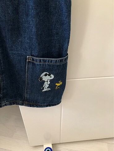 5 Yaş Beden Zara jean elbise