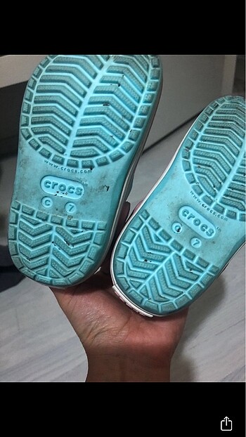 23 Beden Temiz crocs terlik