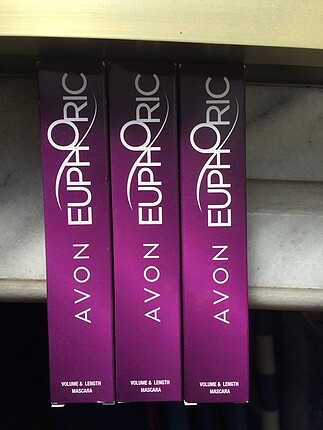 Avon euphorıc maskara 10 ml 3 adet fiyatıdır