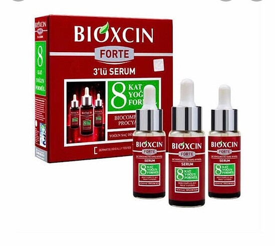 Bioxcin Forte Serum 3 adet 30 ml