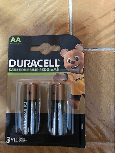 Duracell Şarjlı AA Kalem Pil 1300 Mah 1 paket